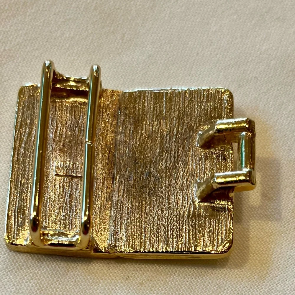 Vintage MIMI Di N “Playing Cards” Belt Buckle, NWT